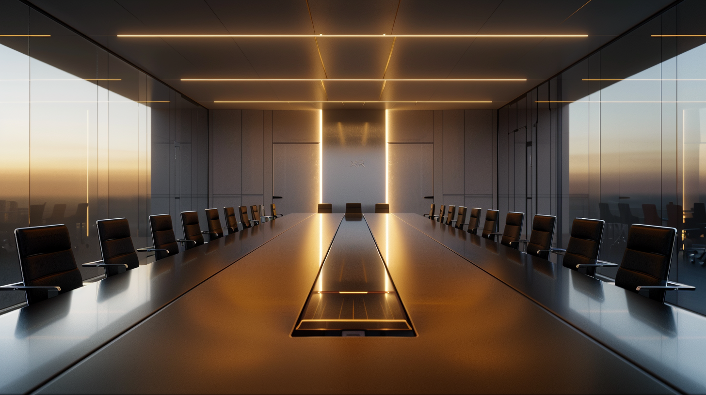 Photo of Boardroom Table